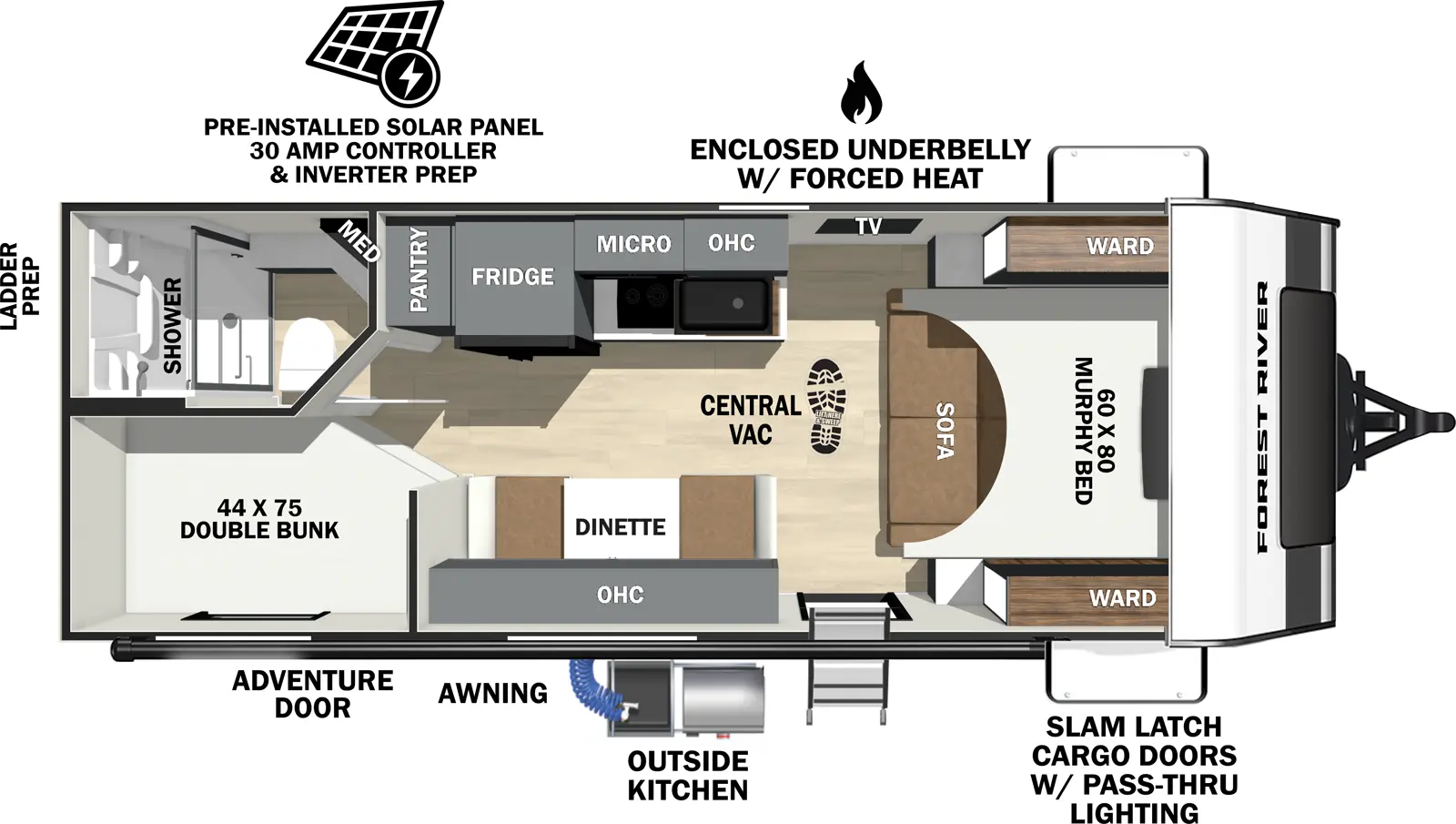 Ibex 19MBH Floorplan